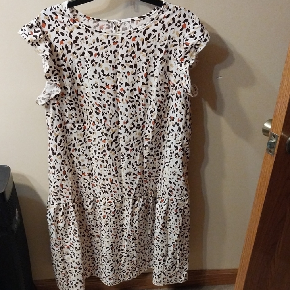 Stylish Leopard Print Dress